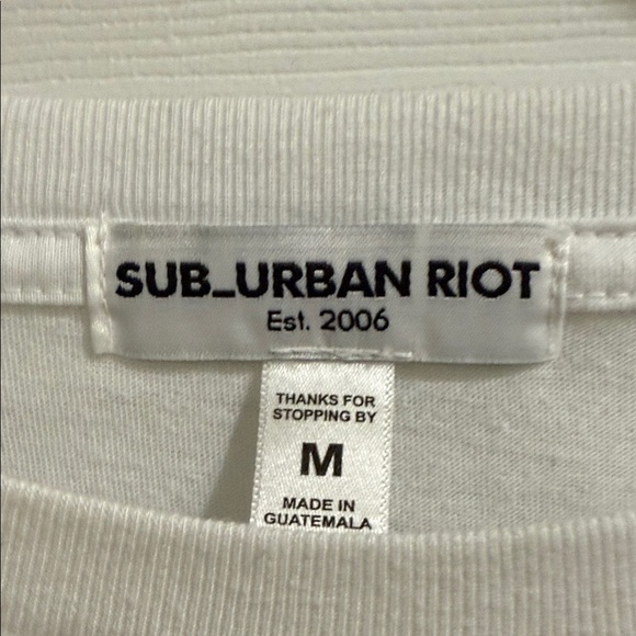 Sub_Urban Riot White Tee - Picture 3 of 4